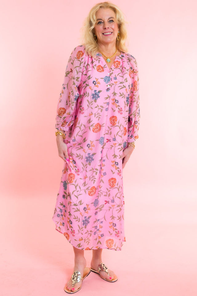 The Sugar Bloom Midi Dress