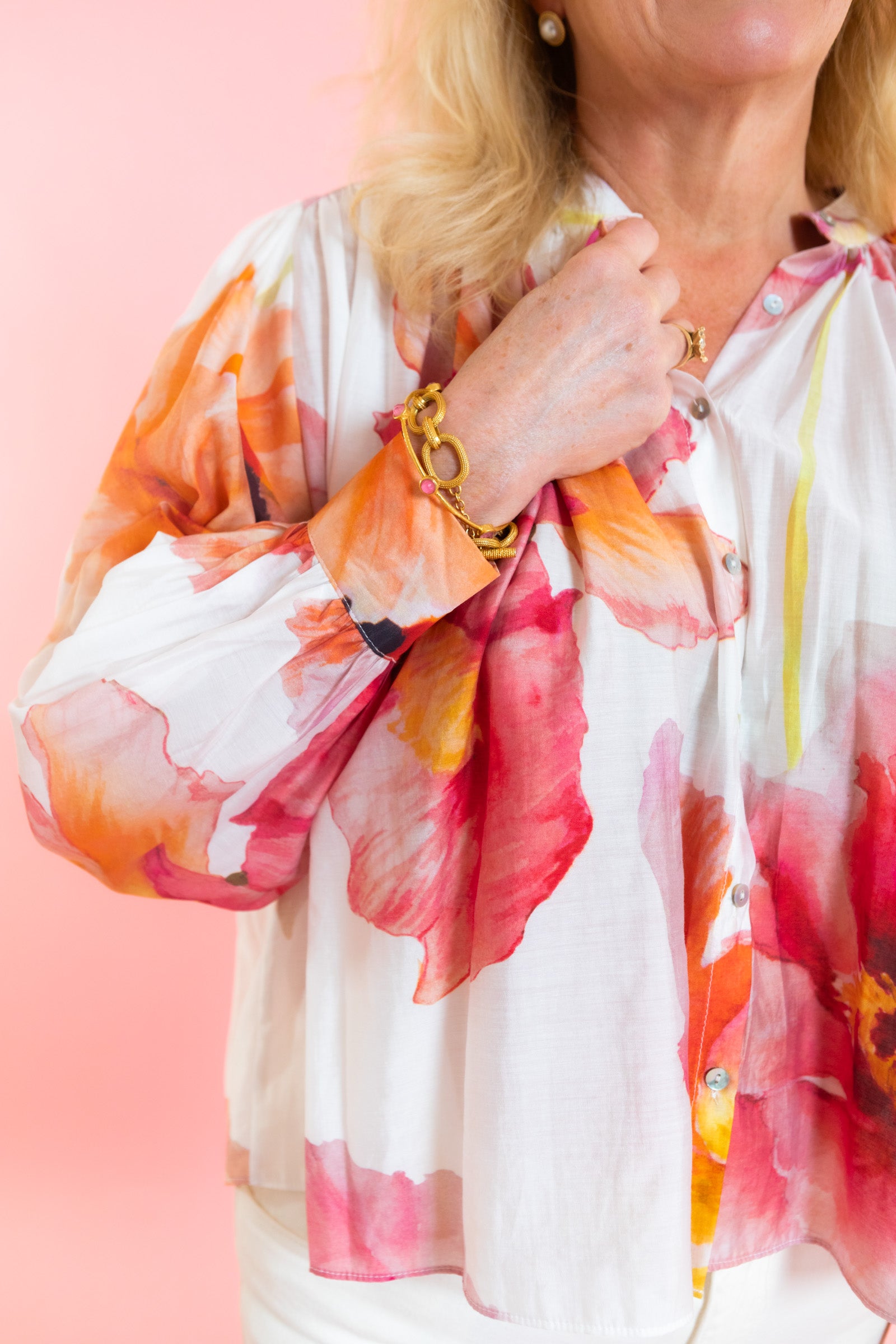 The Sunset Bloom Blouse