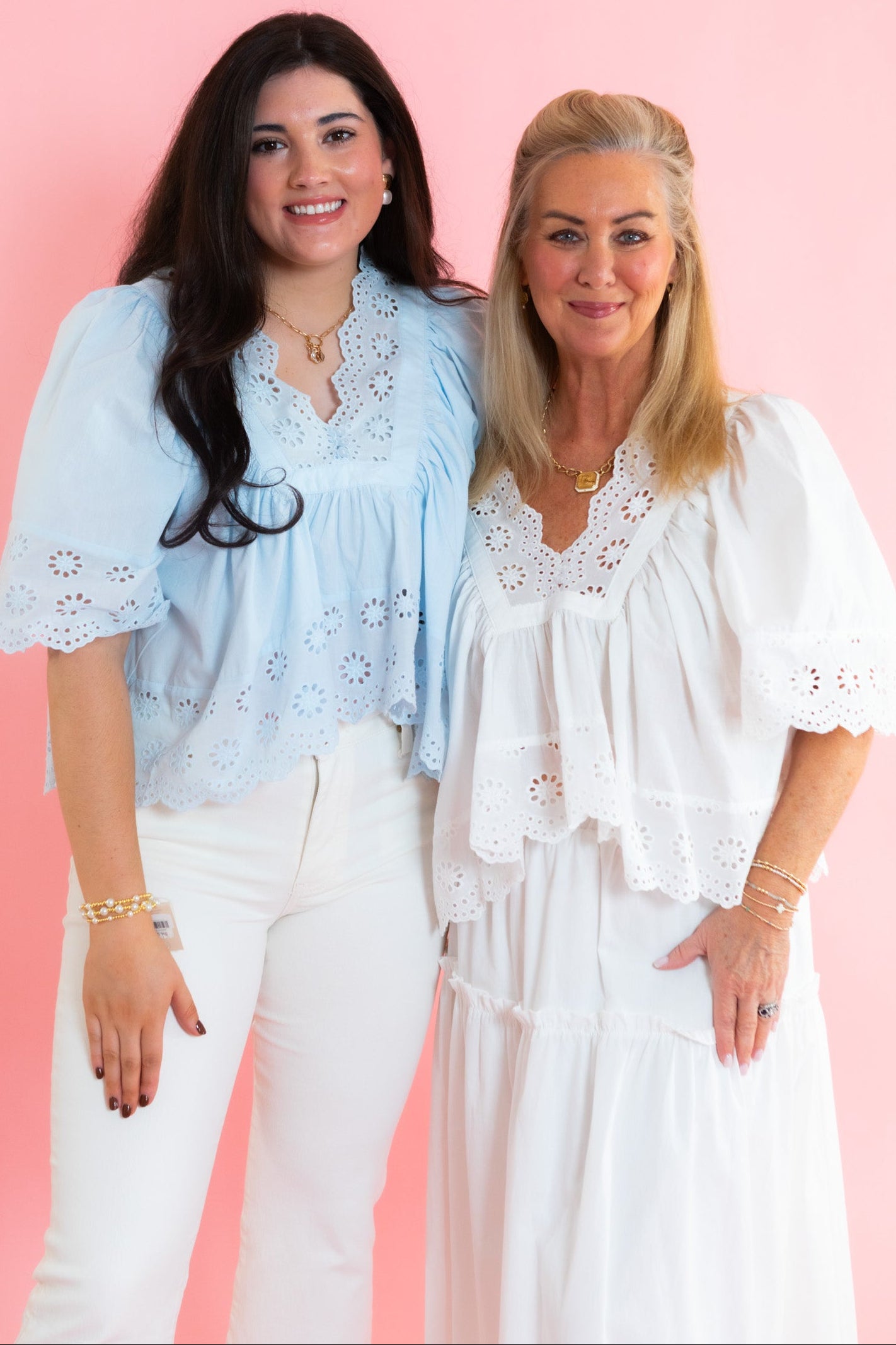 Sweet Meadow Eyelet Blouse