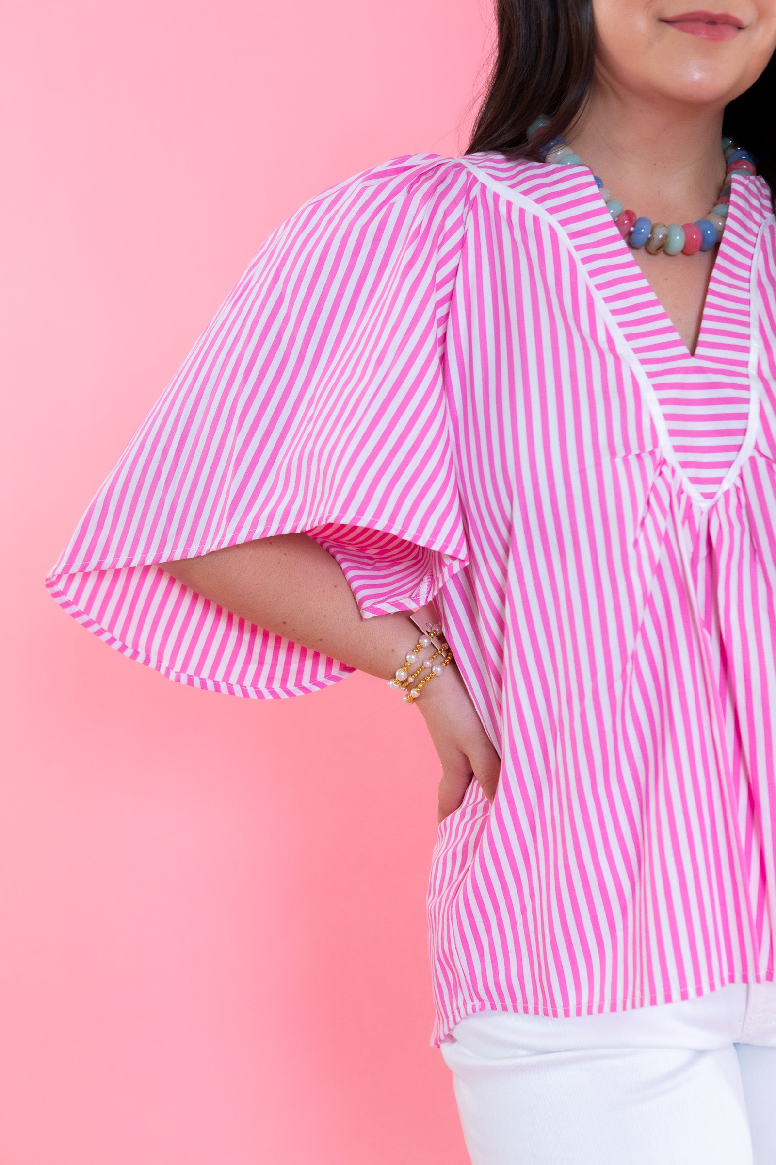 The Chaney Harbor Striped Top