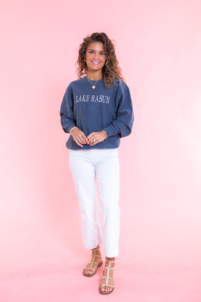 Lake Crew Ribbed Sweater