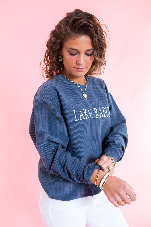 Lake Crew Ribbed Sweater