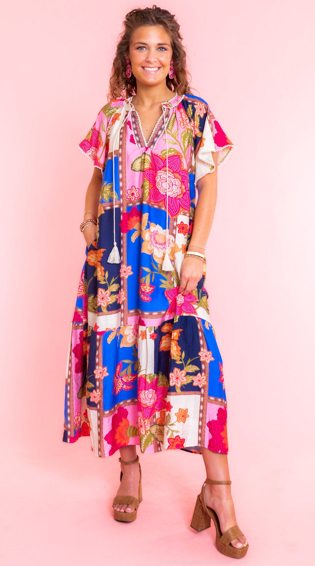 Wildflower Dreams Boho Maxi Dress