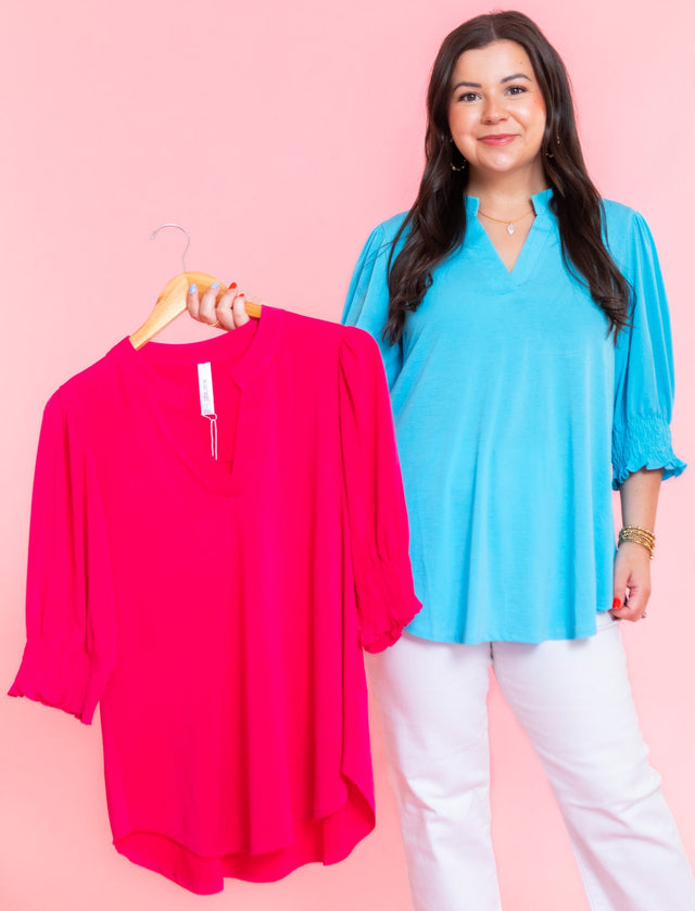The Uptown Ease Blouse