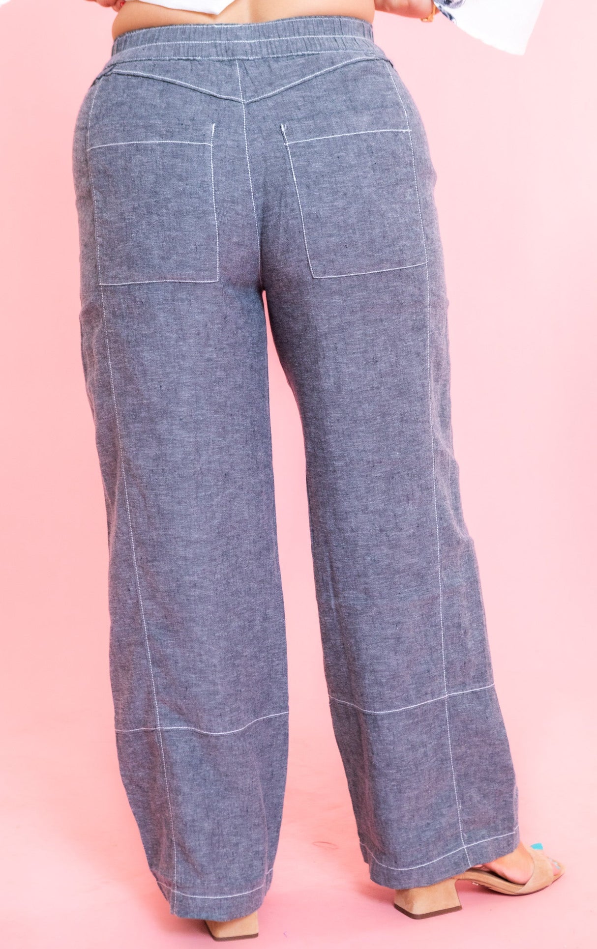 Harper Seamed Crop Pants
