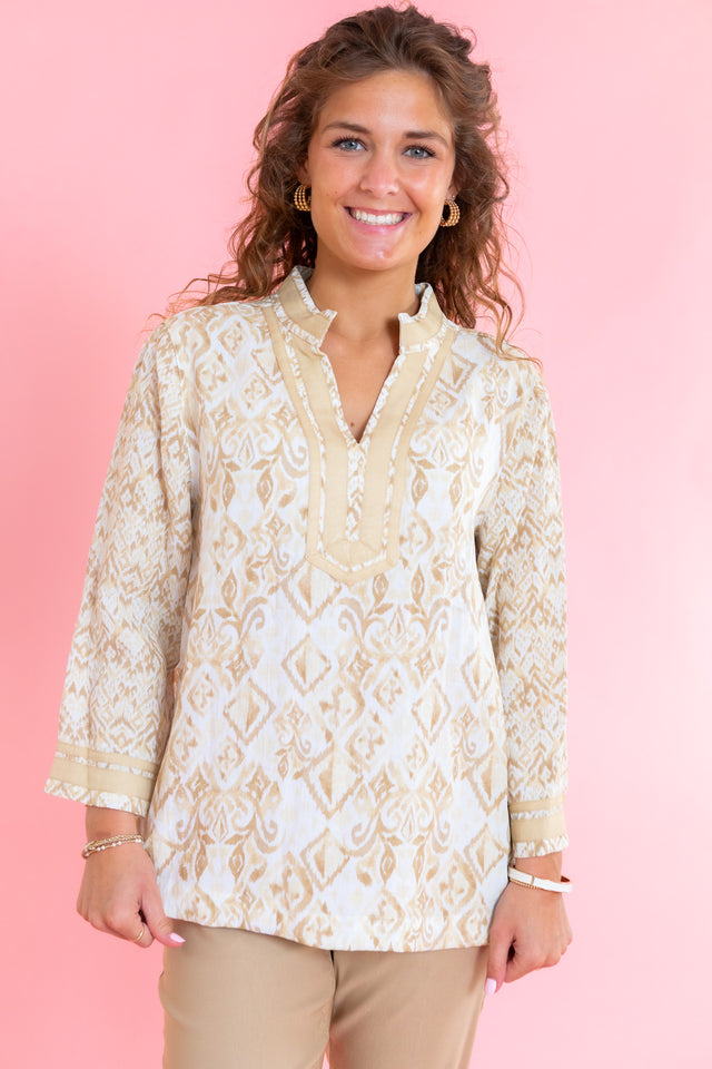 Honey Dune Stripe Top