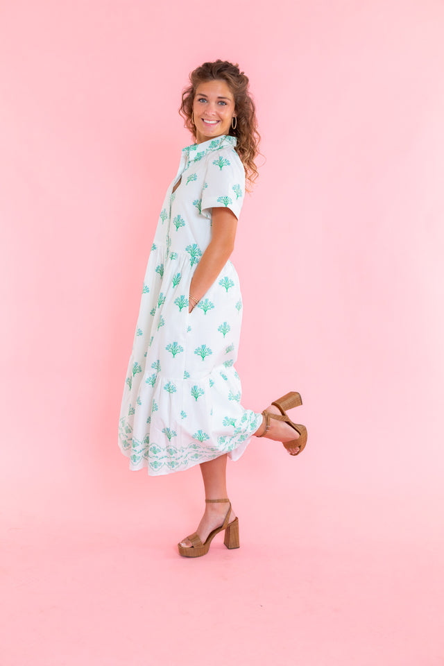 Mary Square | Jema Dress | Bell Blooms Blue