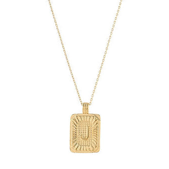Madison’s Exclusive | Golden Initial Pendant Necklace