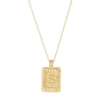 Madison’s Exclusive | Golden Initial Pendant Necklace