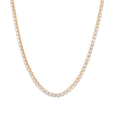 Madison's Exclusive | 4mm Brass Cube Chain Necklace