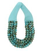 Chunky Multi-Strand Beaded Magnetic Necklace