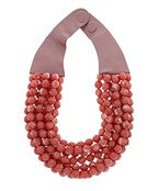 Chunky Multi-Strand Beaded Magnetic Necklace