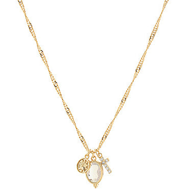 Madison’s Exclusive | Grace & Gold Charm Necklace