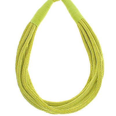 Madison's Exclusive | Colorful Layered Rope Necklace