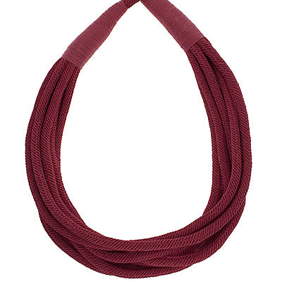 Madison's Exclusive | Colorful Layered Rope Necklace