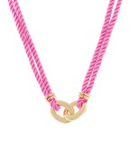 Madison's Exclusive | Linked Silk Rope Necklace