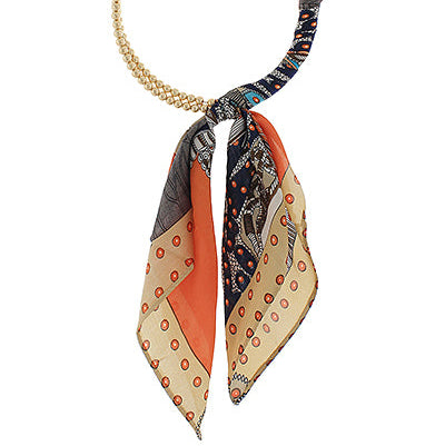 Madison's Exclusive | Wanderlust Scarf Statement Necklace