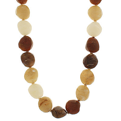 Madison’s Exclusive | Golden Harvest Resin Necklace