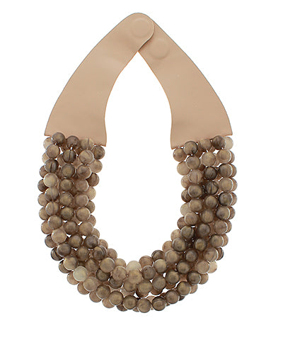 Madison's Exclusive | Round Ball Pearl Necklace