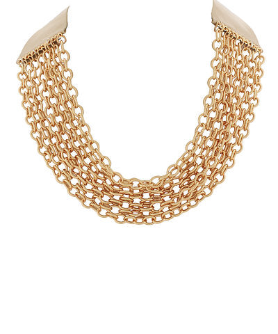 Madison's Exclusive | Multi Chain Magnetic Strap Necklace