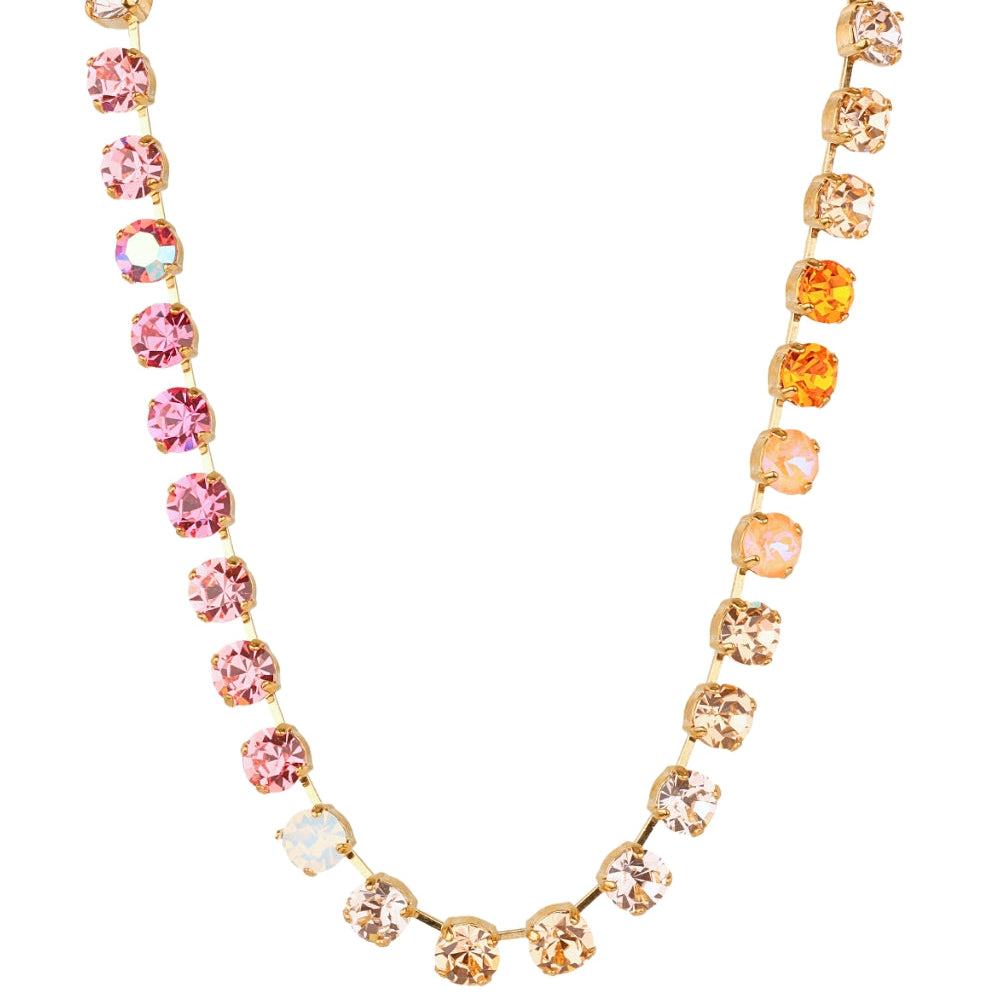 Madison’s Exclusive | Sunset Sparkle Tennis Necklace