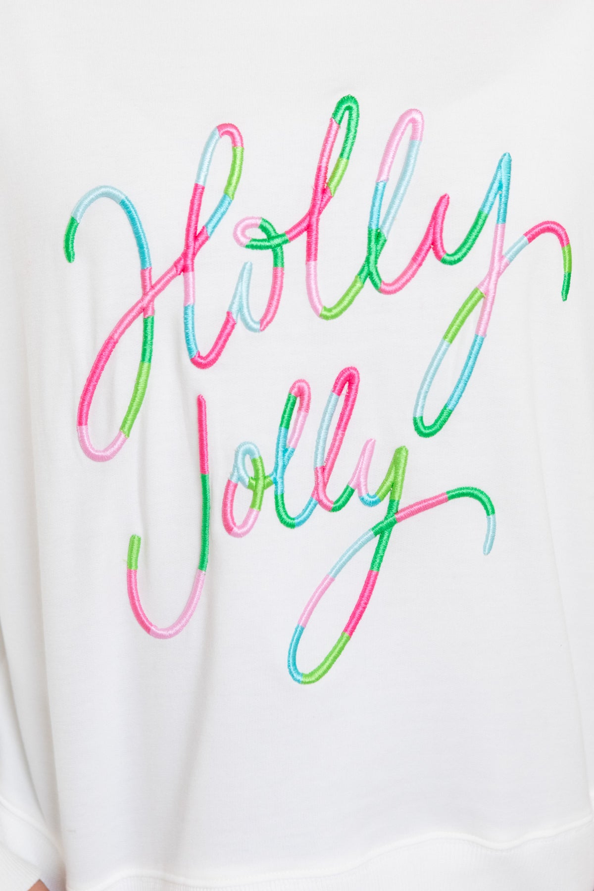 Mary Square | Kelly Sweatshirt | Holly Jolly Corded