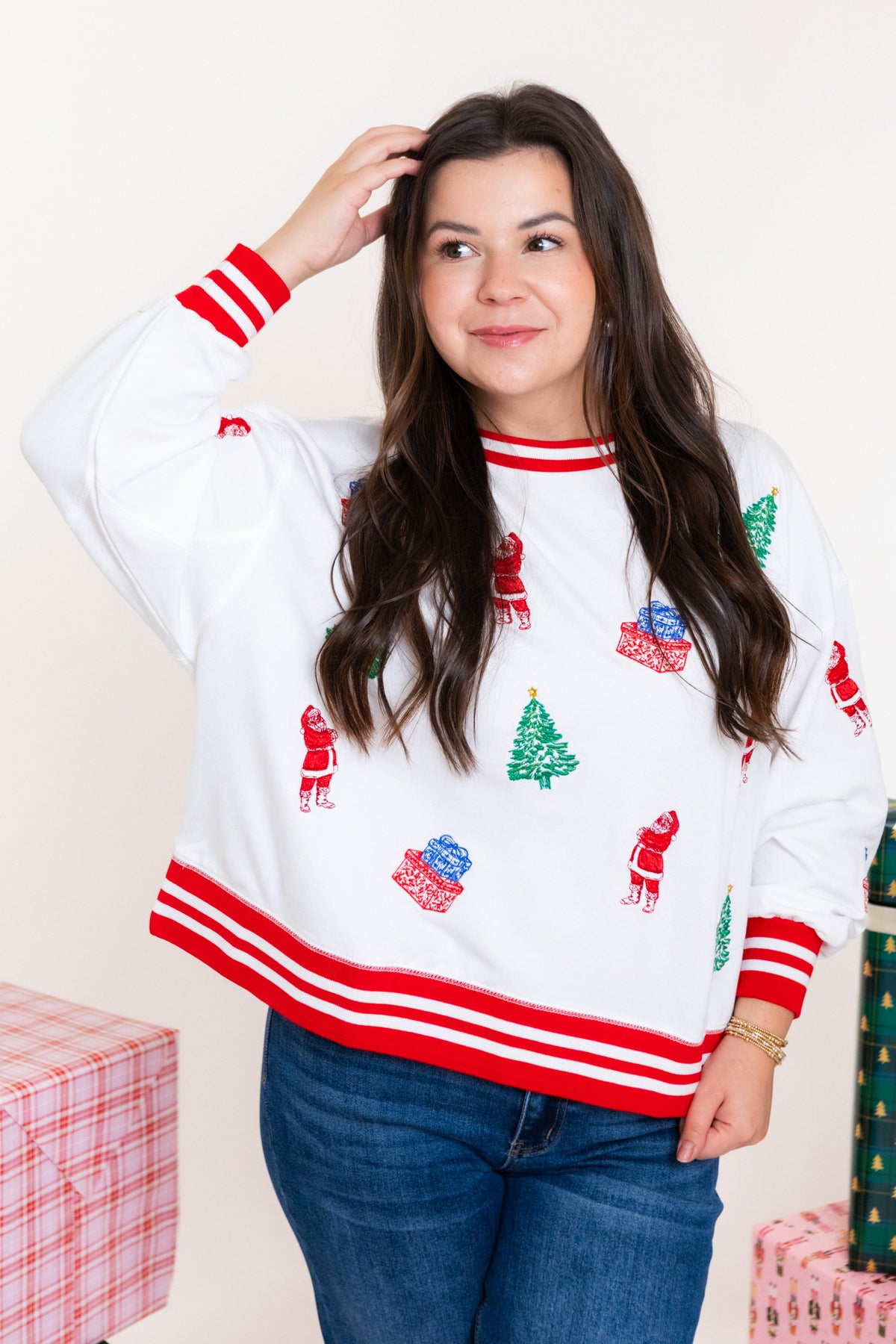 Mary Square | Millie Sweatshirt | Tidings and Toile