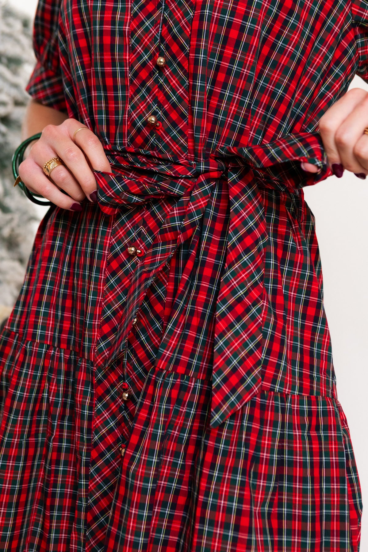 The Tartan Social Mini Dress