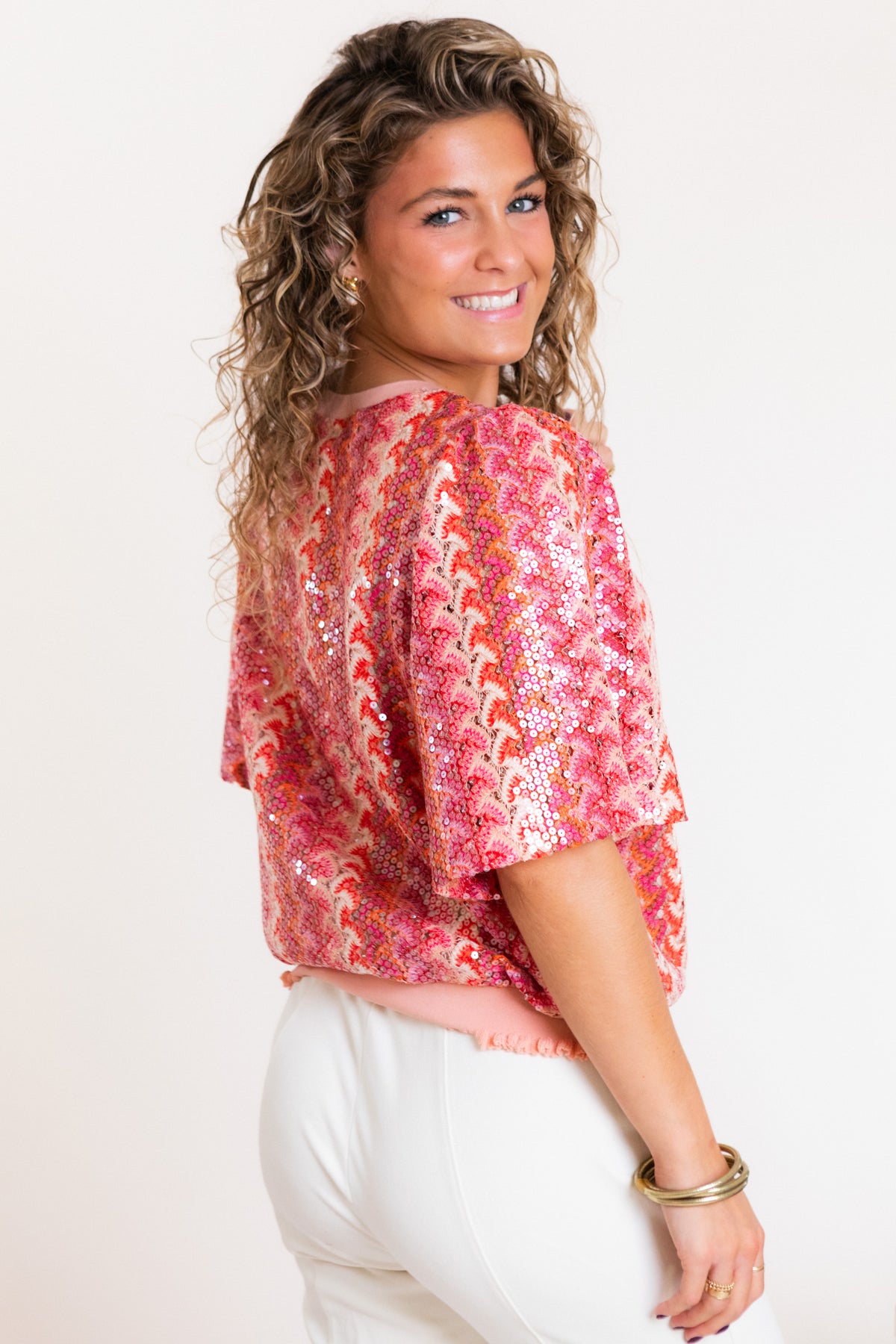 The Ellison Sequin Blouse