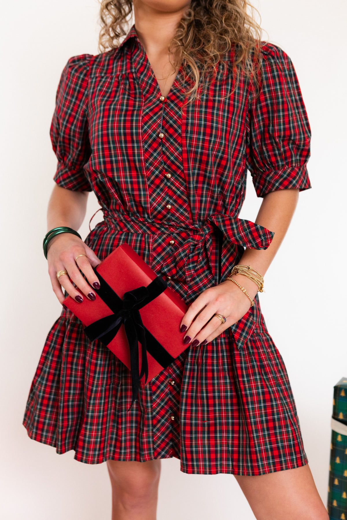 The Tartan Social Mini Dress
