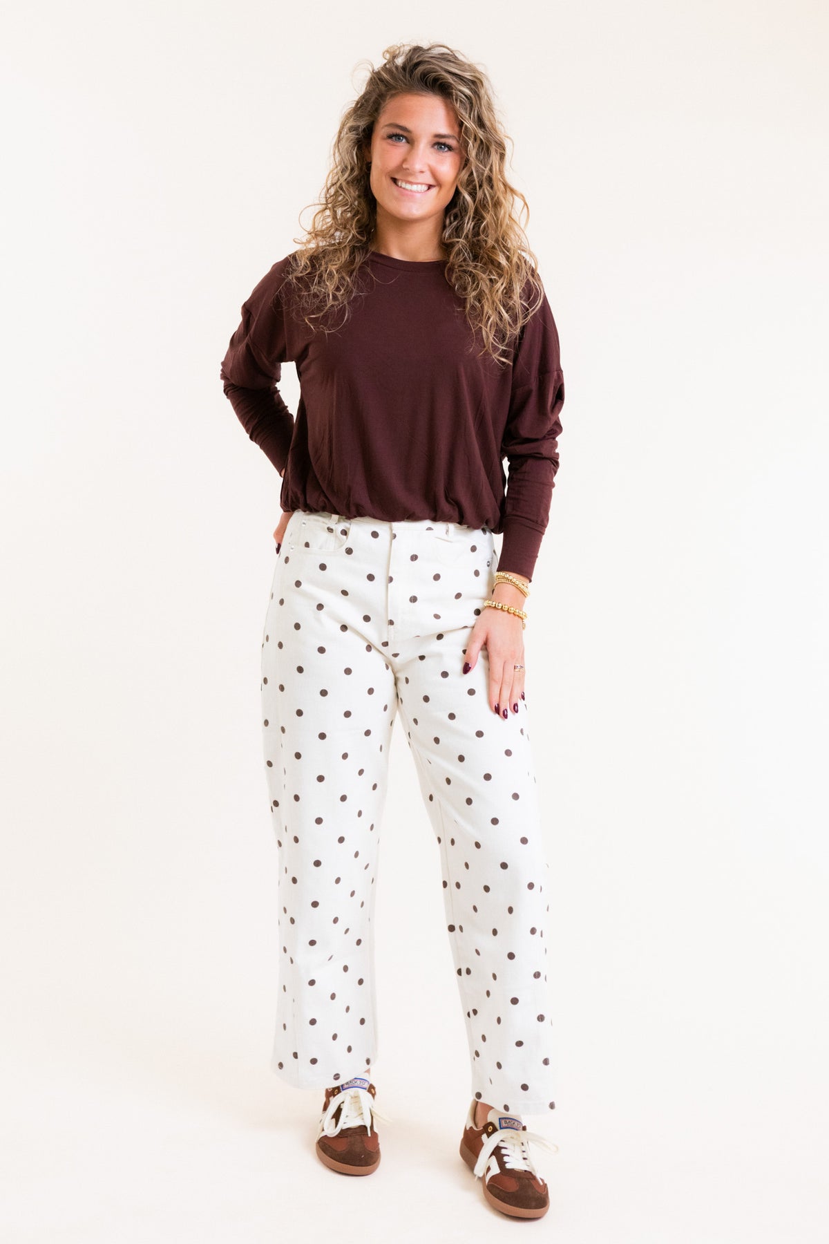 The Margot Polka Dot Jeans