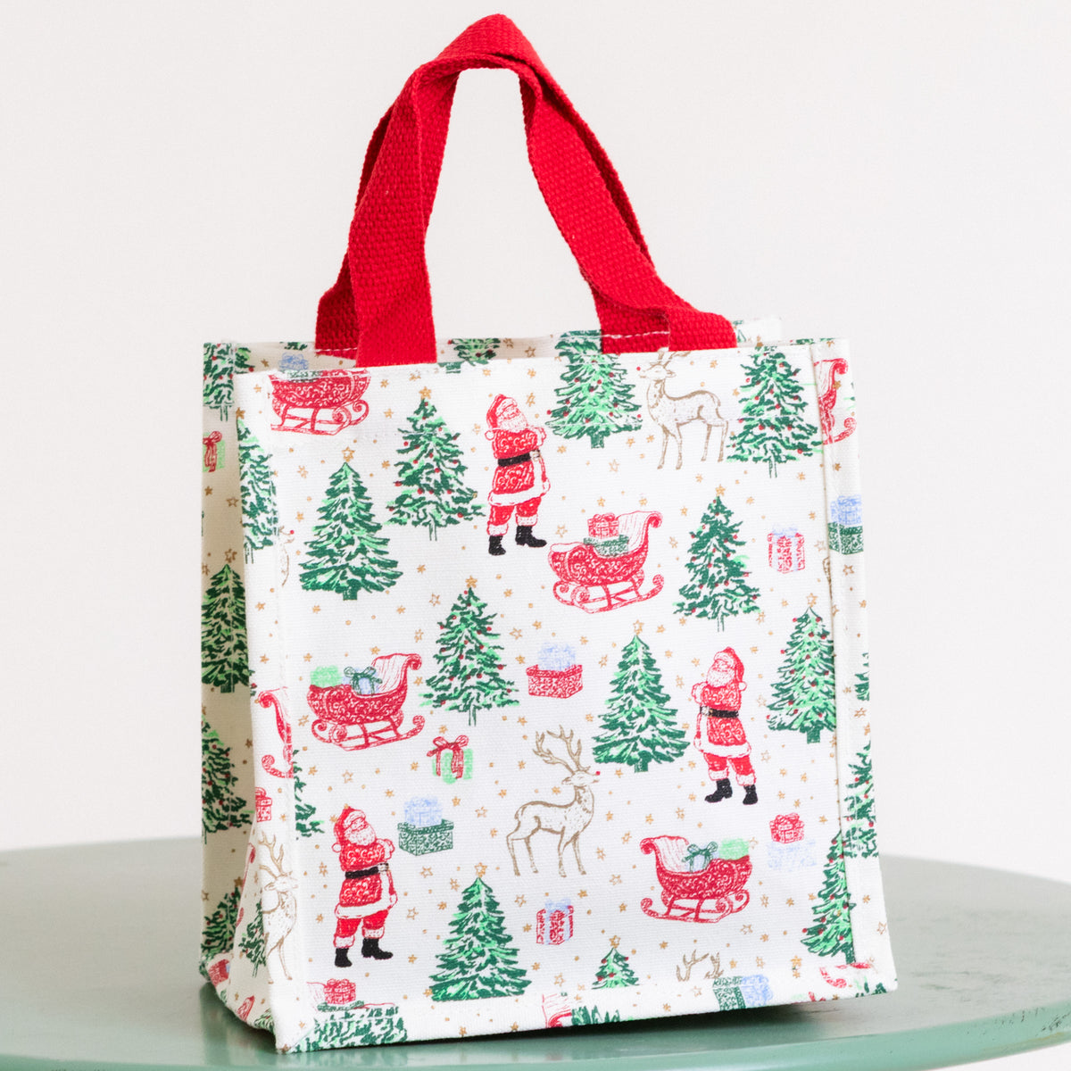 Mary Square | Compact Carry Tote - Tidings & Toile