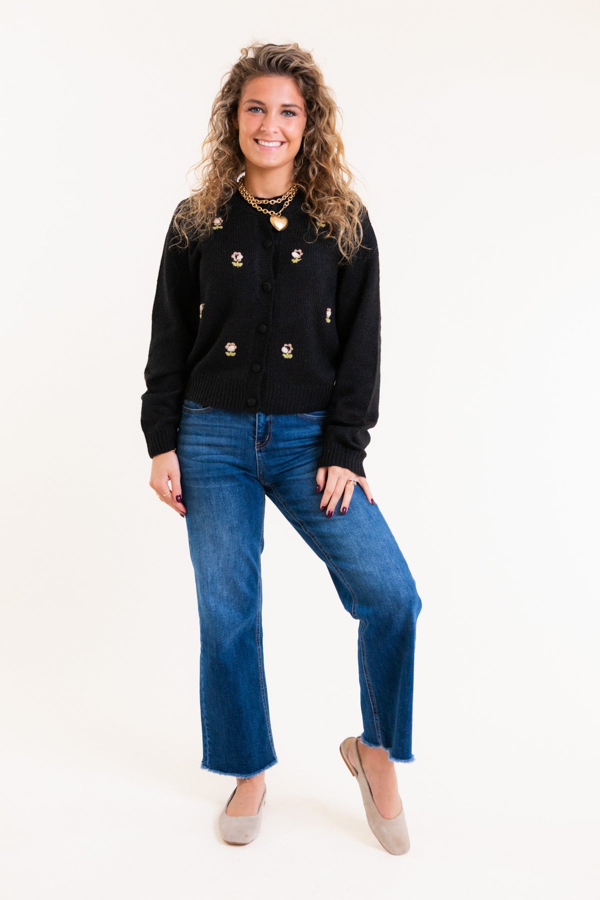 The Cecily Floral Cardigan