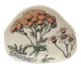 Dish With Floral Design