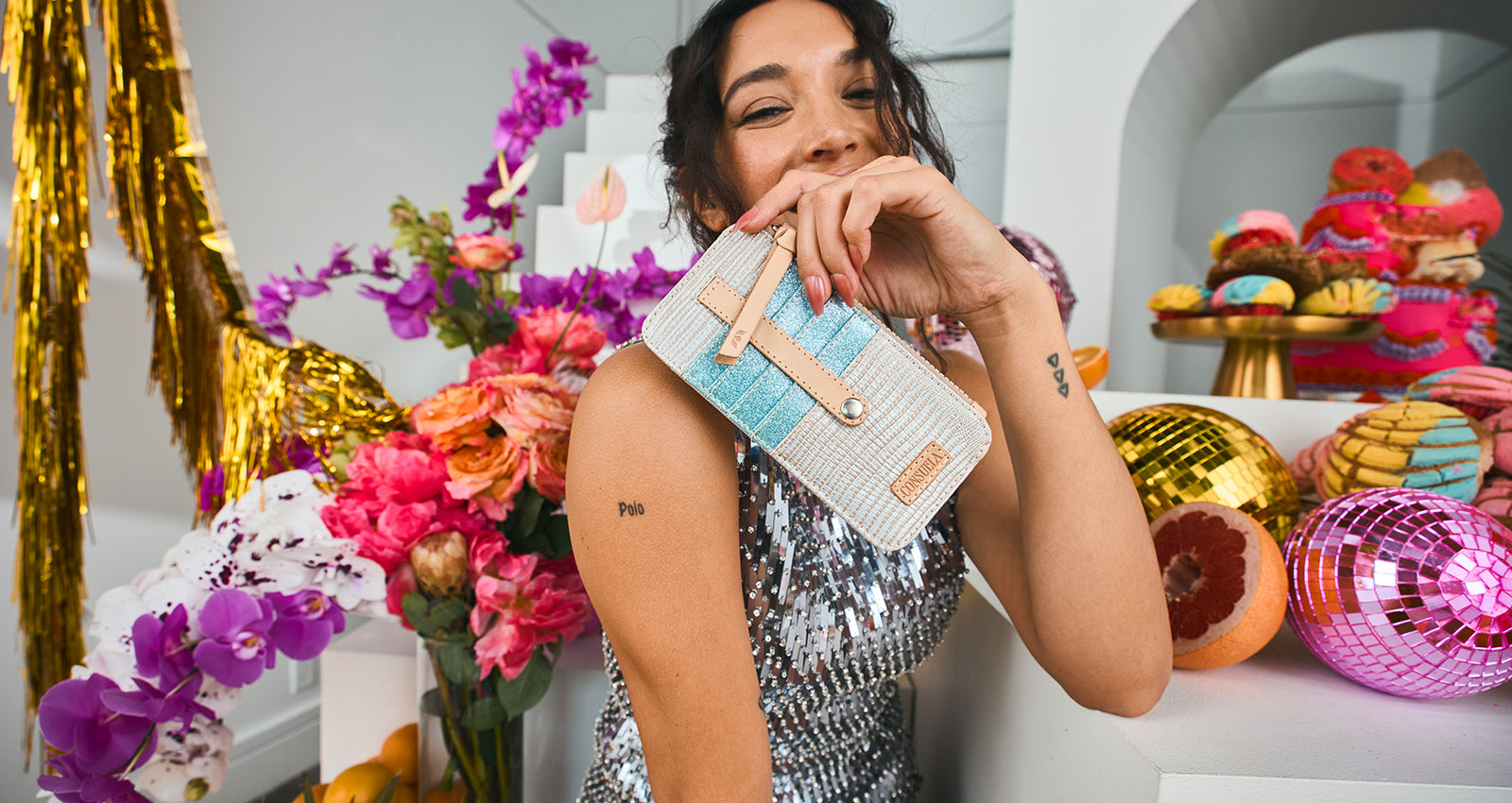 Consuela | Celeste Card Organizer