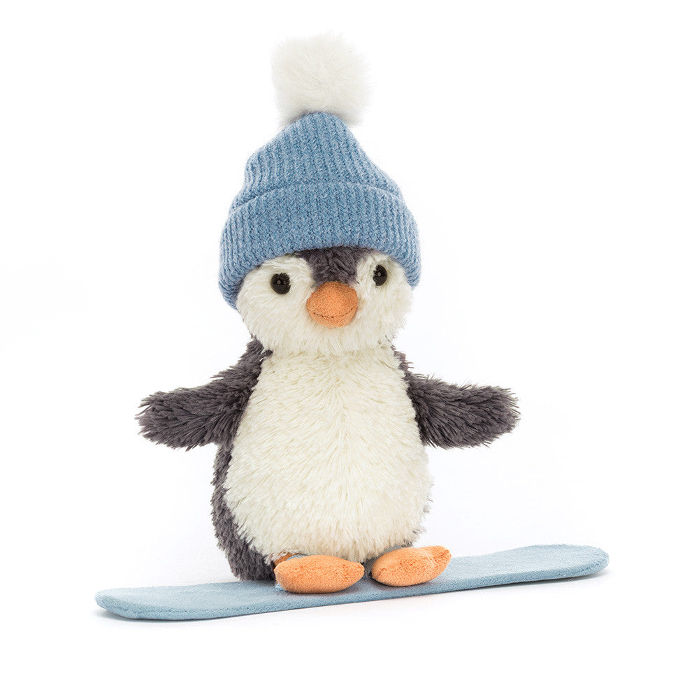 Jellycat | Peanut Penguin Snowboarding