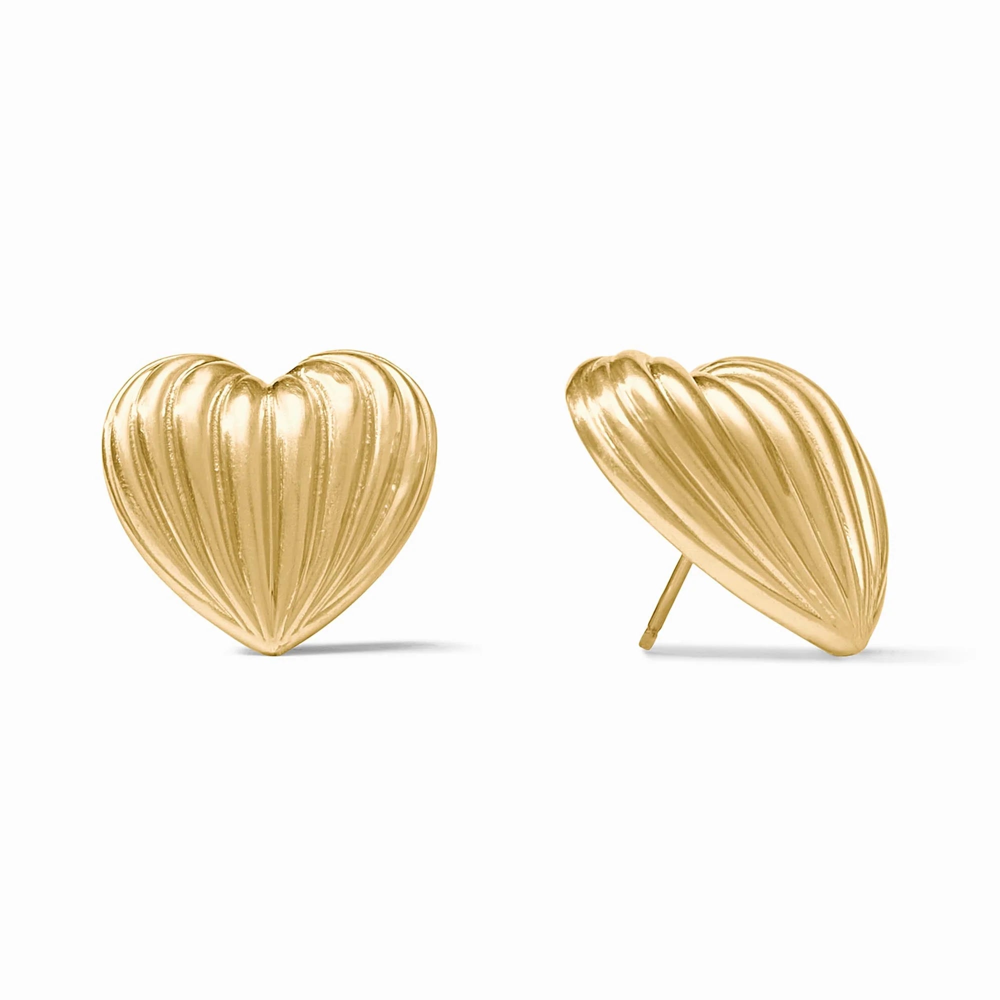 Julie Vos | Puffy Heart Statement Stud