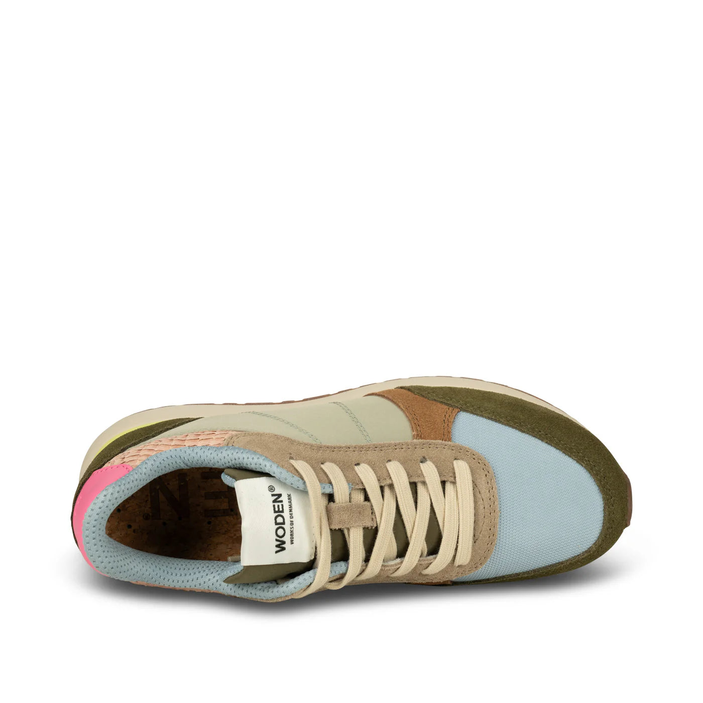 Woden | Ronja Sneaker in Stone Multi