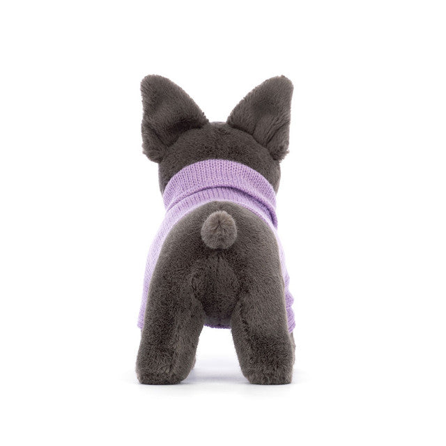 JellyCat | Sweater French Bulldog - Purple