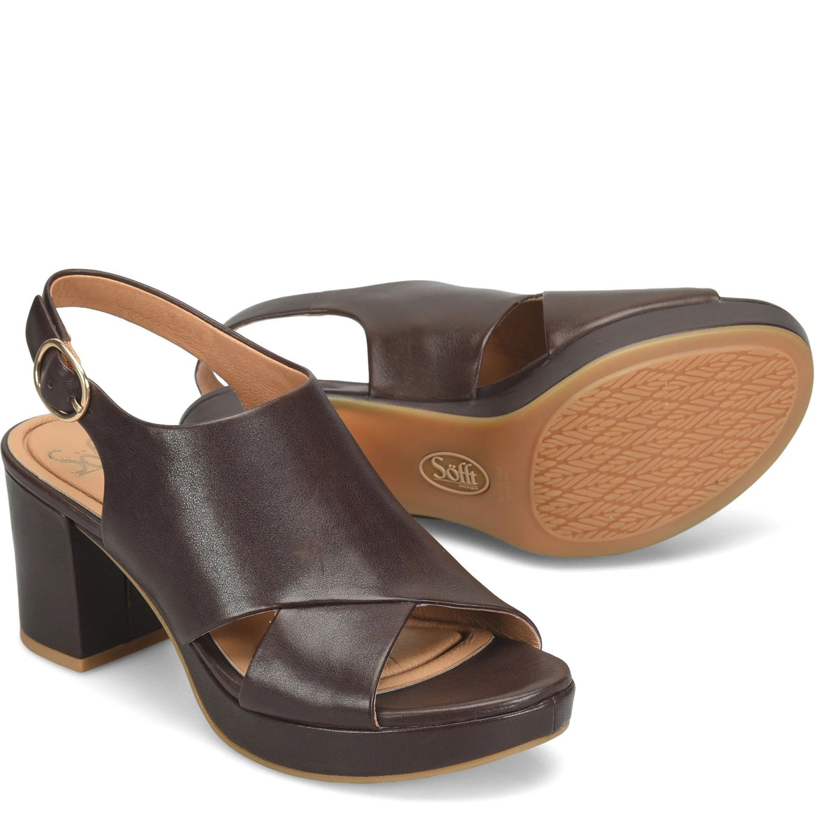 Sofft Shoe | Liv Sandal - Chocolate