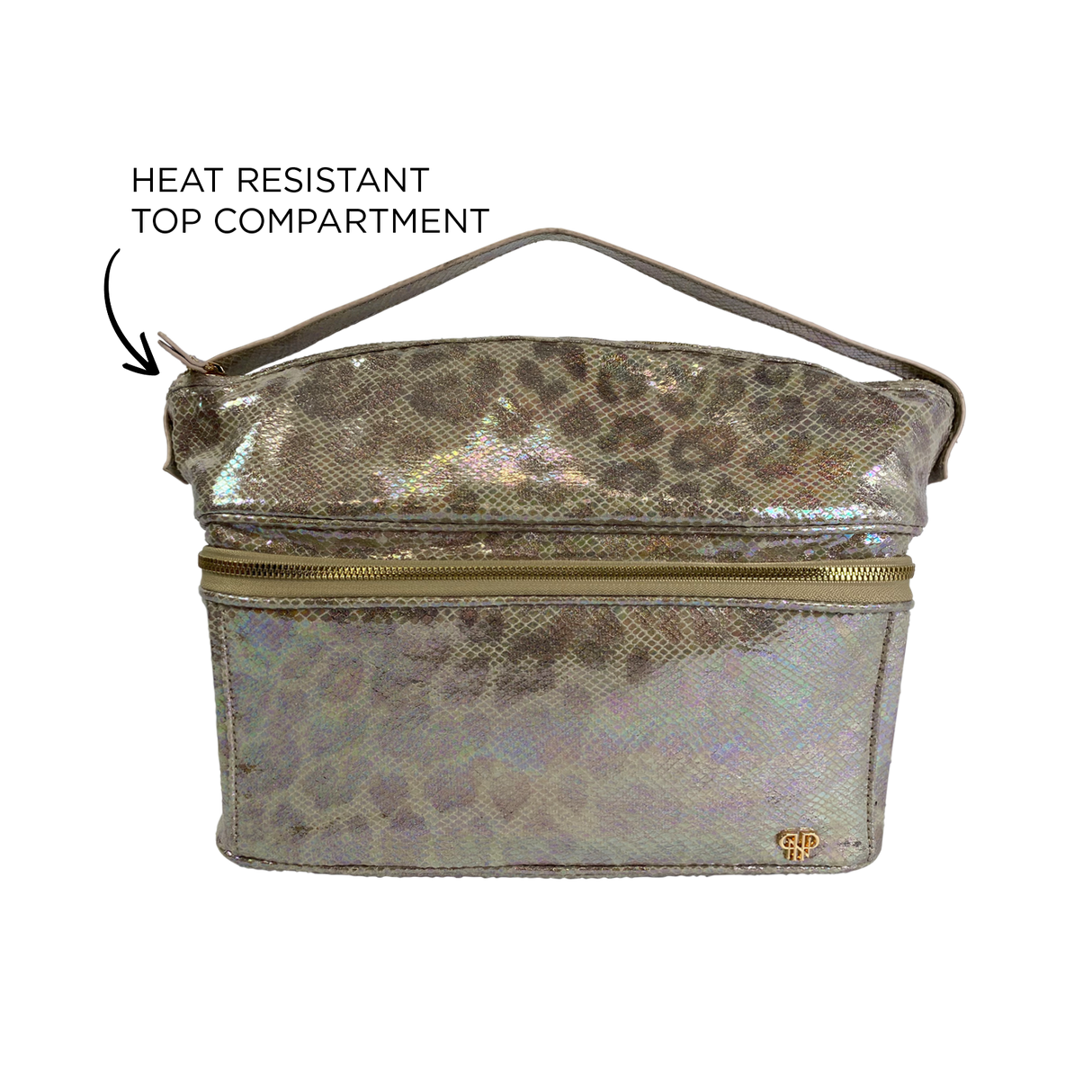PurseN | Stylist Travel Bag - Glimmer Leopard