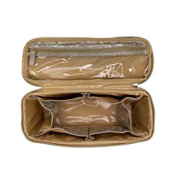 PurseN | Stylist Travel Bag - Glimmer Leopard