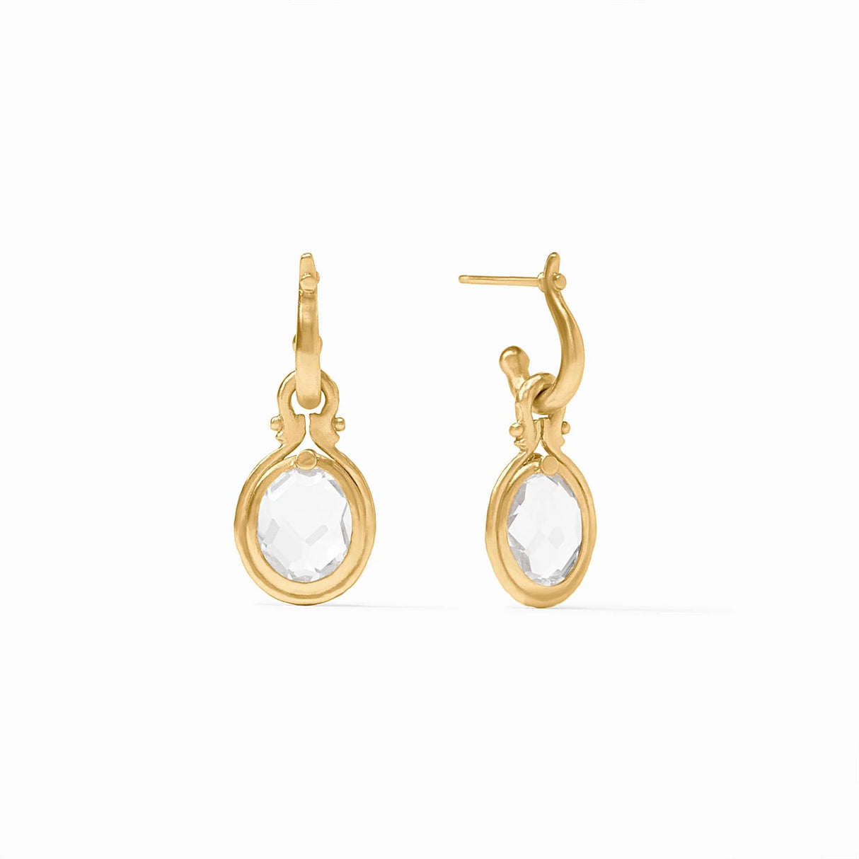 Julie Vos | Saratoga Hoop & Charm Earring