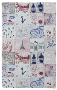 Printed Recycled Microfiber Tea Towels w/ Pattern/Image