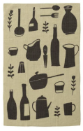 Printed Recycled Microfiber Tea Towels w/ Pattern/Image