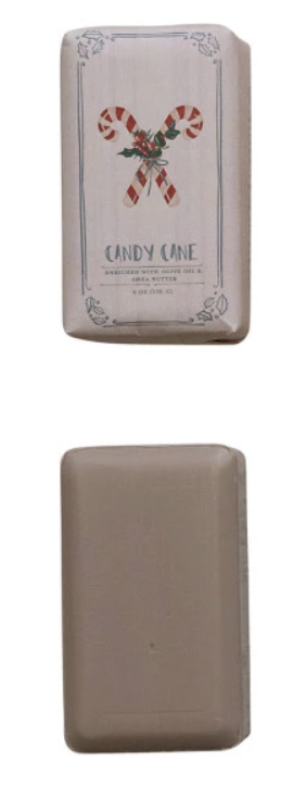 Festive Scented Olive Oil & Shea Butter Milled Bar Soaps