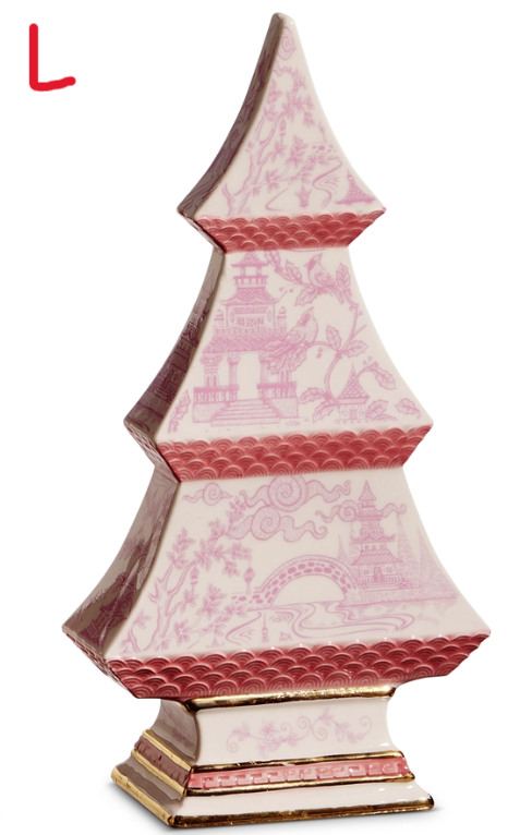 Pink Chinoiserie Trees