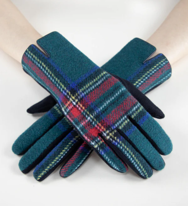 Original USA | Symmetrical Plaidberry Gloves