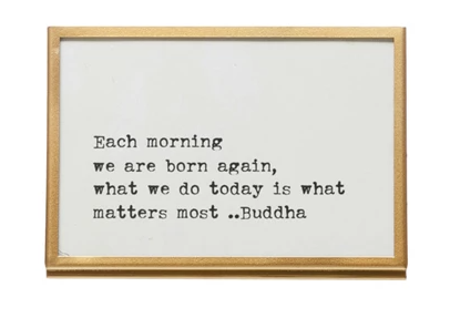 Frame with Easel and Saying - 3 Styles