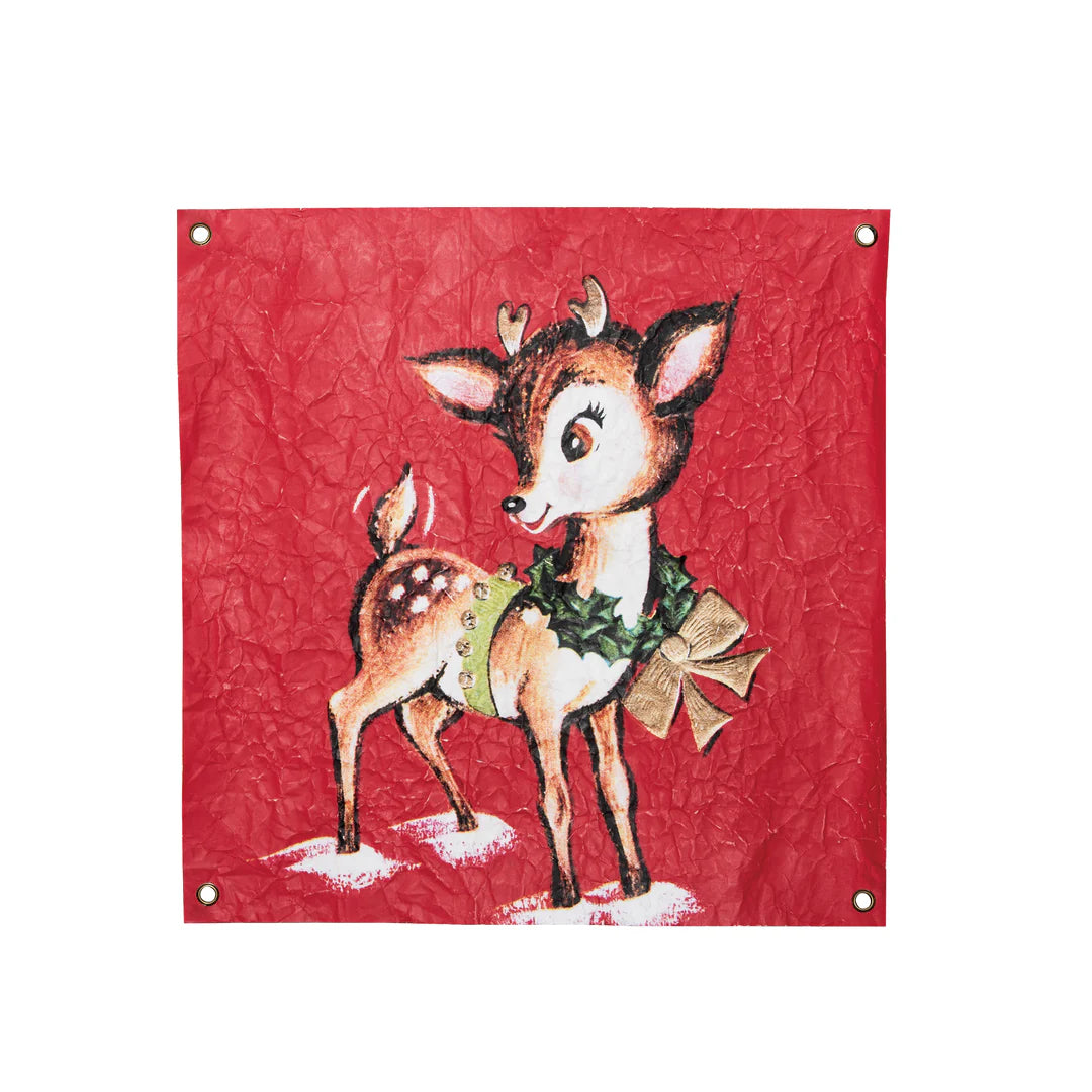Nostalgia Deer Paper Wall Art